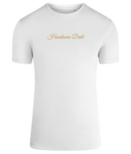 Load image into Gallery viewer, Kids Performance T-shirt - White & Gold - Rear Logo