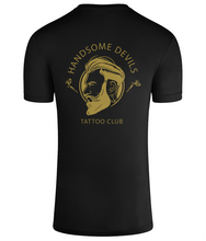 Load image into Gallery viewer, Kids Performance T-shirt - Black & Gold - Rear Logo