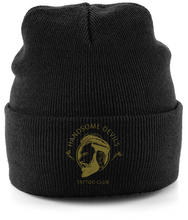 Load image into Gallery viewer, Cuffed Black Beanie