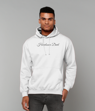 Load image into Gallery viewer, White &amp; Black Hoodie - Rear Logo
