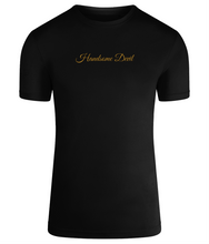 Load image into Gallery viewer, Kids  Performance T-shirt - Black &amp; Gold - Rear Logo
