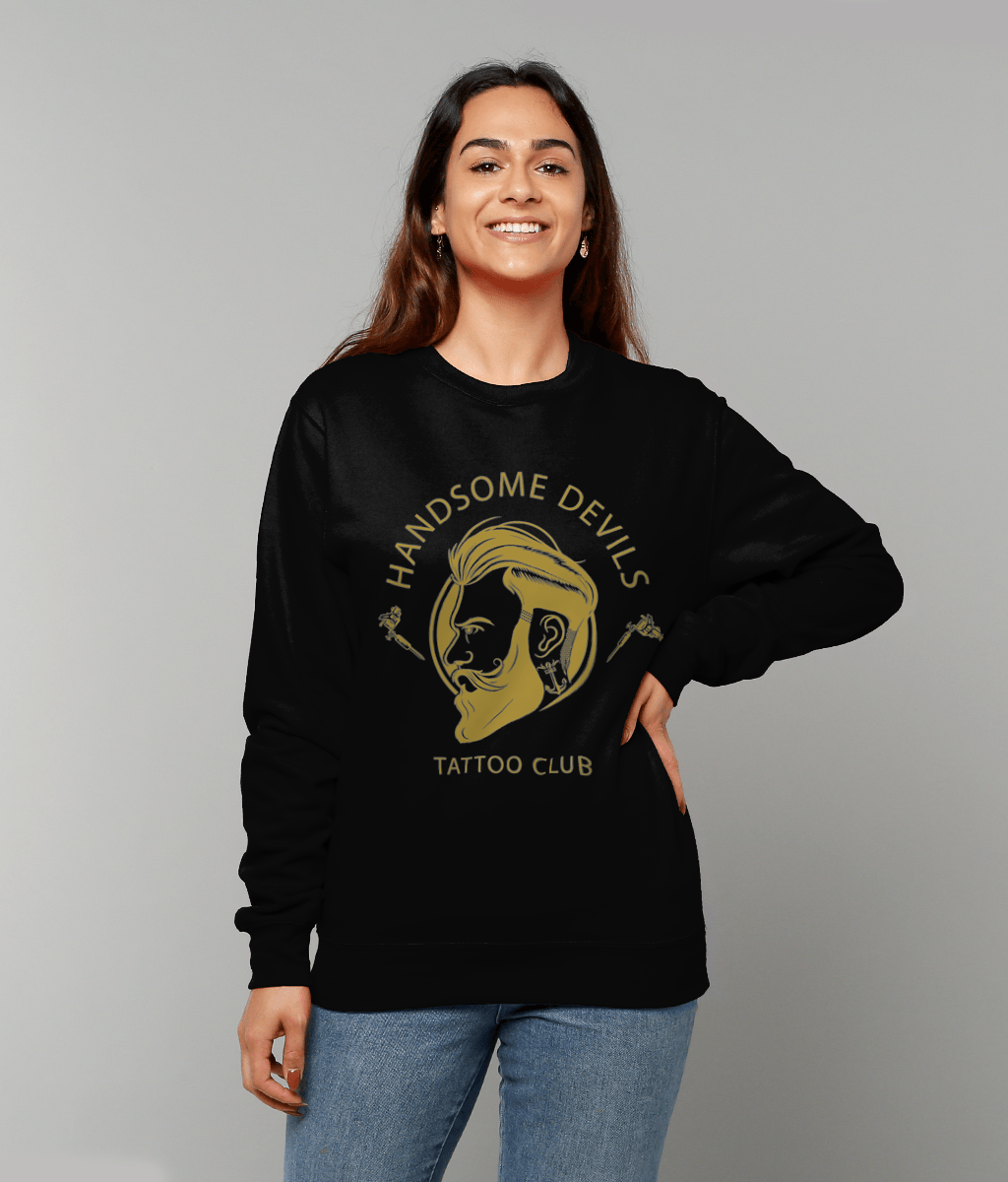 Black & Gold Sweatshirt - Large Logo